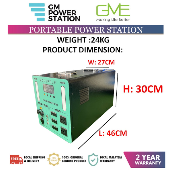 Portable Power Station 3000W
