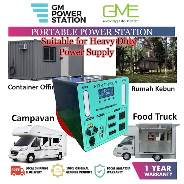 Portable Power Station 3000W