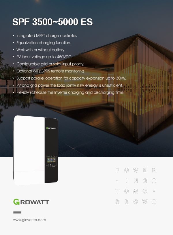 Growatt SPF 3500~5000 ES