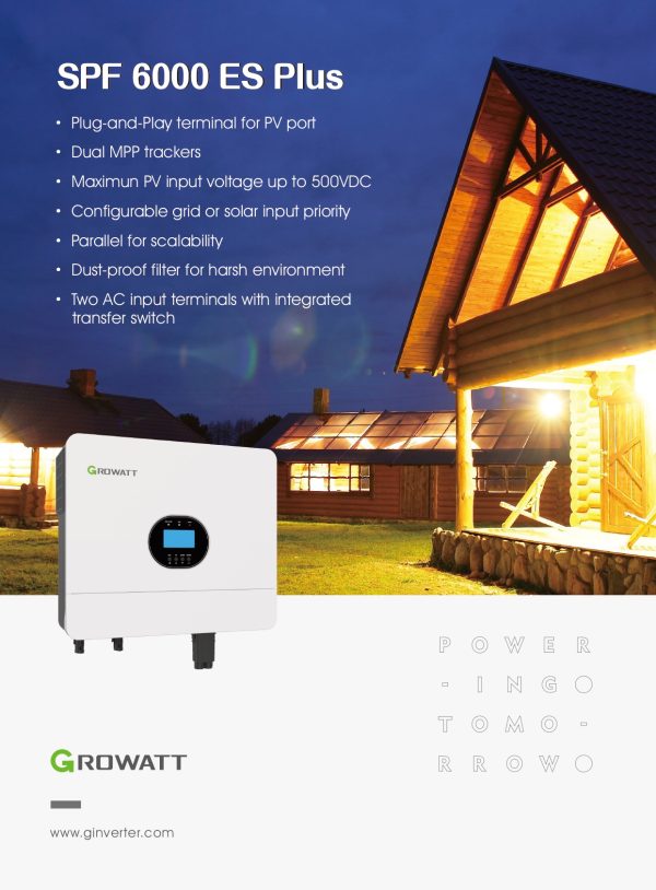 Growatt SPF 6000 ES Plus