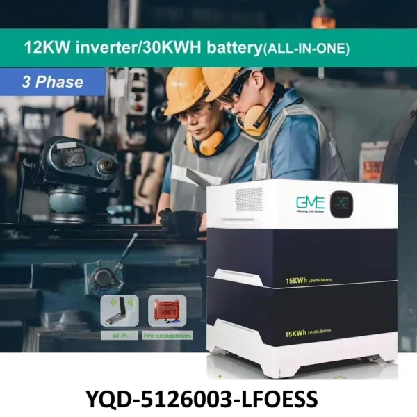 3 Phase ALL-IN-ONE ESS - YQD-5126003-LFOESS - Image 3