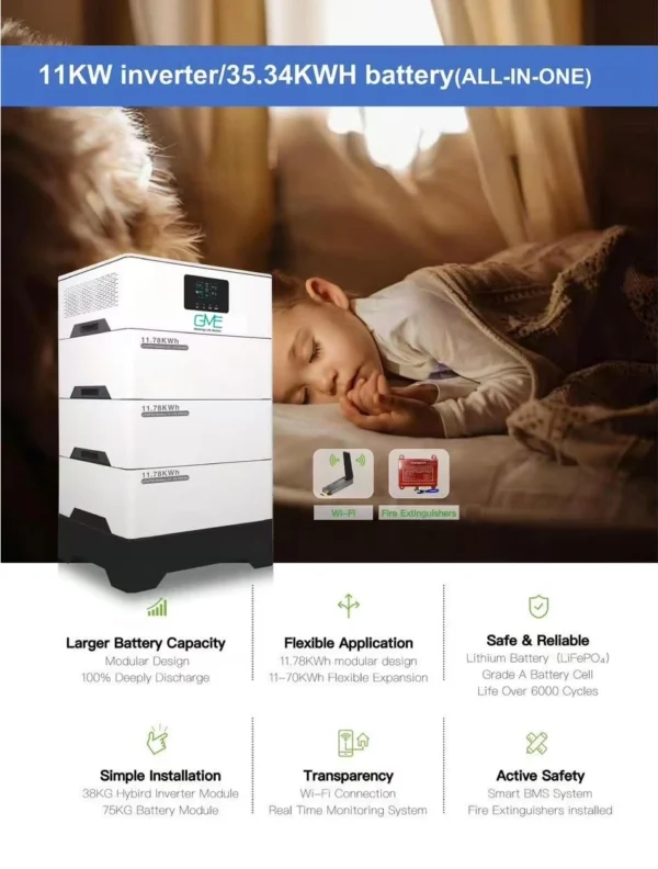 GME YQD-5126002-LFOESS - Solar Energy Storage System - Image 2