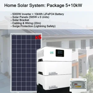 Home Solar Power System 10kW