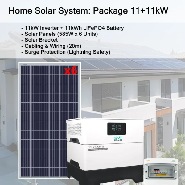 home solar system 11kW