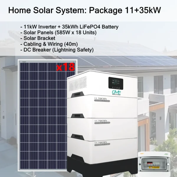 home solar system 35kW