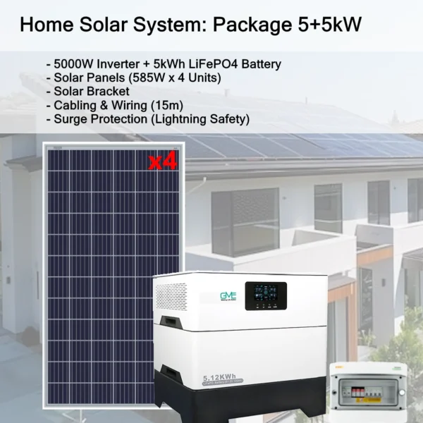 Home Solar Power System 5kW